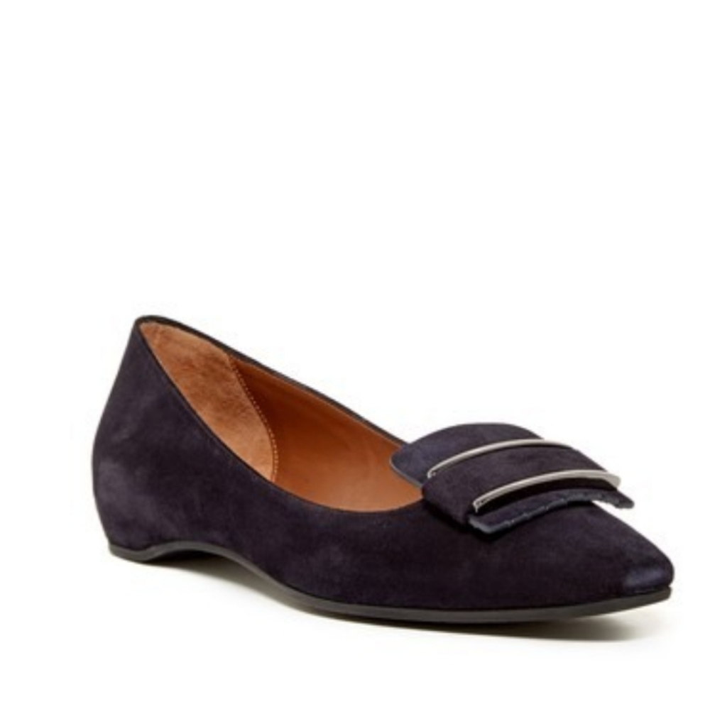 Aquatalia Mindy weatherproof suede flats